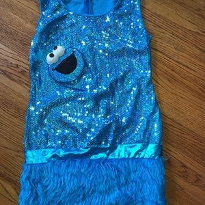 HALLOWEEN 🎃🎃🎃 Cookie Monster costume dress